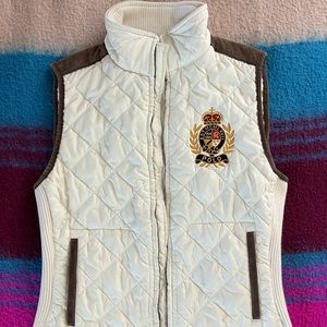 Polo Ralph Lauren White Vest